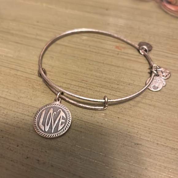 Alex and Ani +Energy bangle~ with tags Love | Affection | Joy | Light ♥️ - Picture 3 of 3